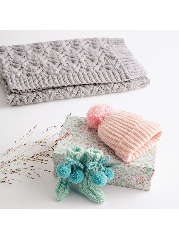 Lana Grossa PLAID Cool Wool Baby - Stickmönster (DK)