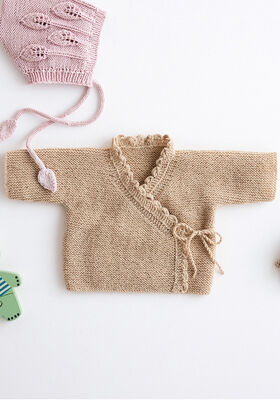 JACKA Cool Wool Baby - Stickbeskrivning (SE) från Lana Grossa