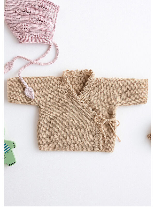 Lana Grossa JACKA Cool Wool Baby - Stickbeskrivning (SE)