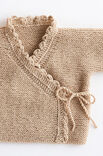 Lana Grossa JACKA Cool Wool Baby - Stickbeskrivning (SE)