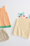 Lana Grossa KLÄNNING Soft Cotton - Stickmönster (DK)