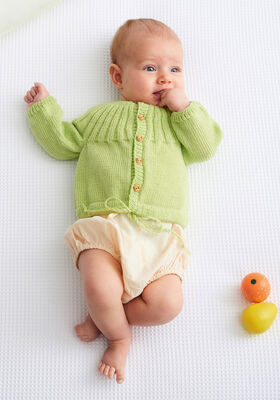 JACKA Cool Wool Baby - Stickmönster (DK) från Lana Grossa