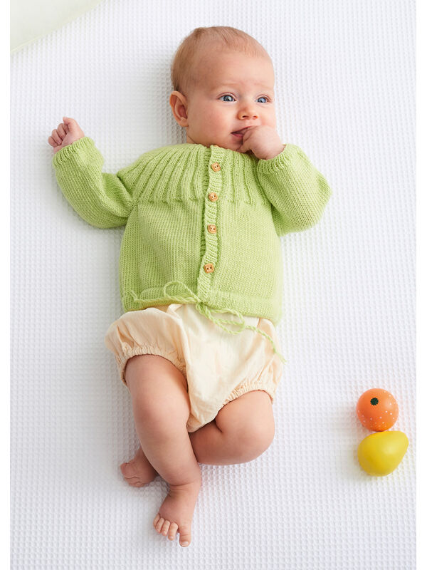 Lana Grossa JACKA Cool Wool Baby - Stickmönster (DK)