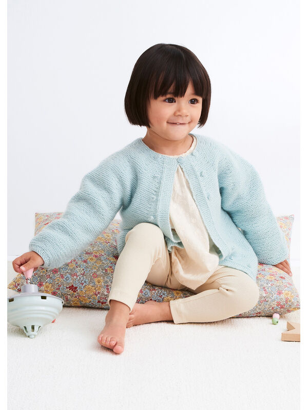 Lana Grossa JACKA Cool Wool Baby  - Stickmönster (DK)