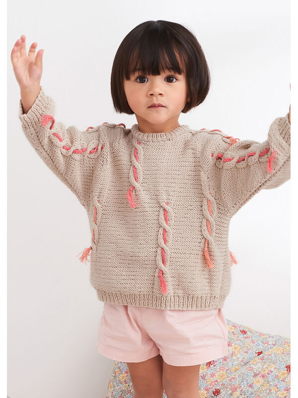 Lana Grossa PULLOVER Elastico - Stickmönster (DK)