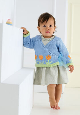 OMSLAGSJACKA Soft Cotton från Lana Grossa