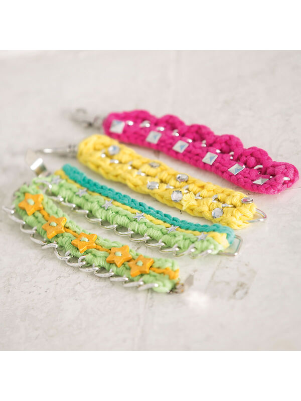 Lana Grossa GELBES ARMBAND Organico - German Edition