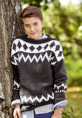 PULLOVER Mille II  - German Edition från Lana Grossa