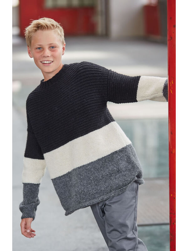 Lana Grossa PULLOVER Alta Moda Alpaca - German Edition