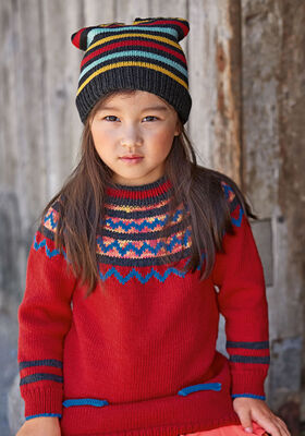 PULLOVER Cool Wool/Cool Wool Print - German Edition från Lana Grossa
