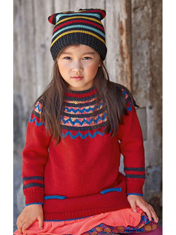 Lana Grossa PULLOVER Cool Wool/Cool Wool Print - German Edition