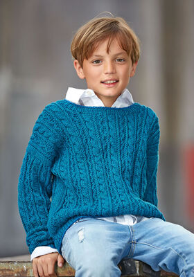 PULLOVER Cool Wool Big Melange - German Edition från Lana Grossa