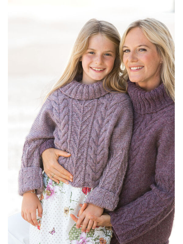 Lana Grossa PULLOVER Alta Moda Alpaca - German Edition
