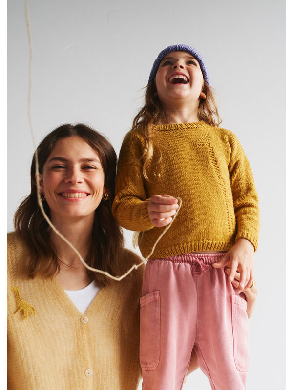 Lana Grossa PULLOVER Cool Wool - Stickmönster (SE)