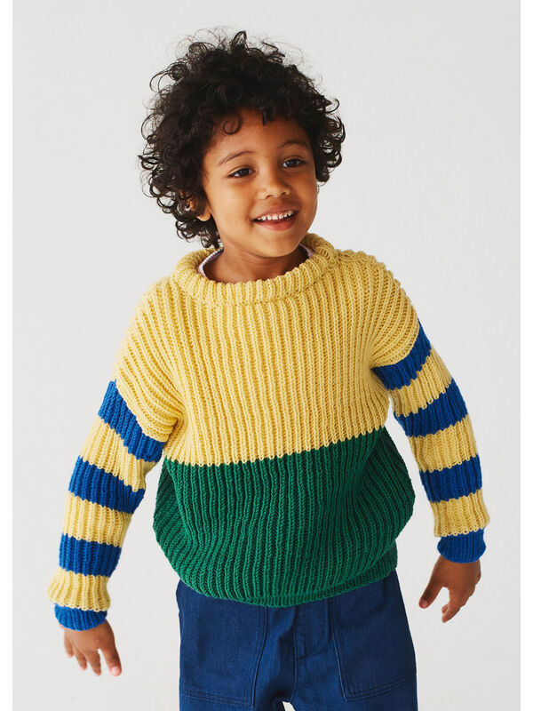 Lana Grossa PULLOVER Cool Wool - Stickmönster (SE)