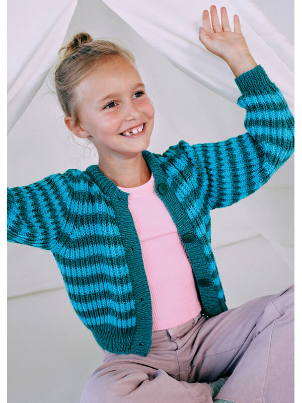 Lana Grossa CARDIGAN Alta Moda Cotolana - Stickmönster (SE)