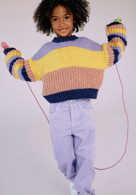 PULLOVER Cool Merino Big - Stickmönster (SE) från Lana Grossa