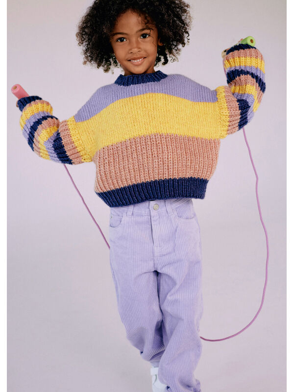 Lana Grossa PULLOVER Cool Merino Big - Stickmönster (SE)