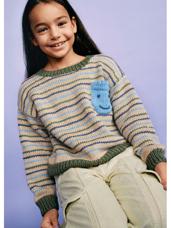 Lana Grossa PULLOVER Puro Vegano - Stickmönster (SE)