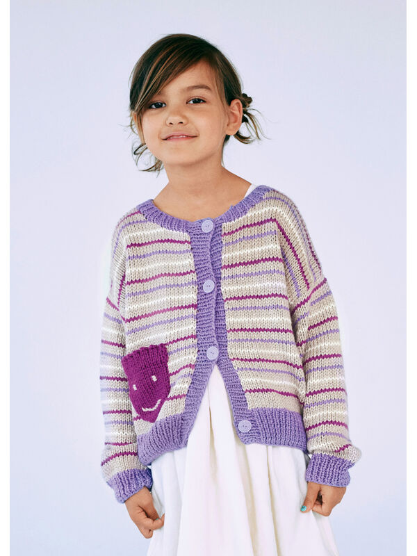 Lana Grossa CARDIGAN Puro Vegano - Stickmönster (SE)