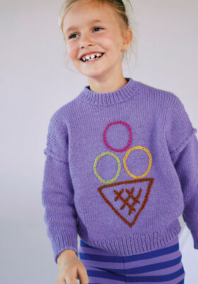 PULLOVER Cool Merino - Stickmönster (SE) från Lana Grossa