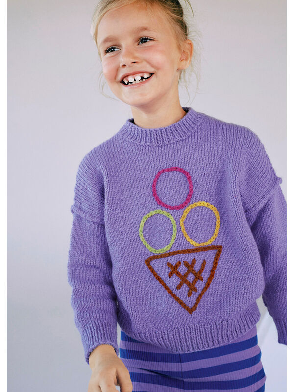Lana Grossa PULLOVER Cool Merino - Stickmönster (SE)