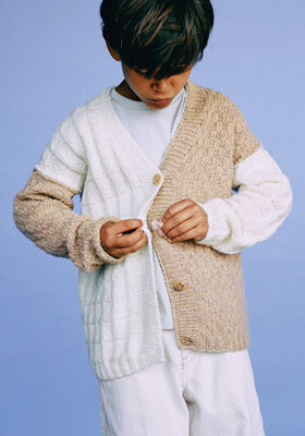 CARDIGAN Cool Merino - Stickmönster (SE) från Lana Grossa