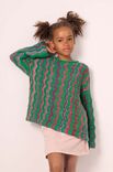 Lana Grossa PULLOVER Colorissimo & Ecopuno - Stickmönster (SE)