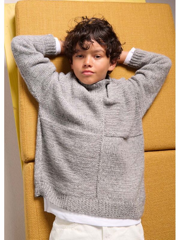 Lana Grossa PULLOVER Ecopuno - Stickmönster (SE)