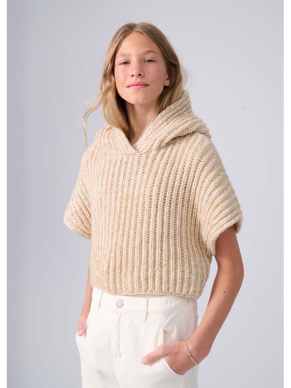 Lana Grossa HOODIE-SLIPOVER Twinny - Stickmönster (SE)