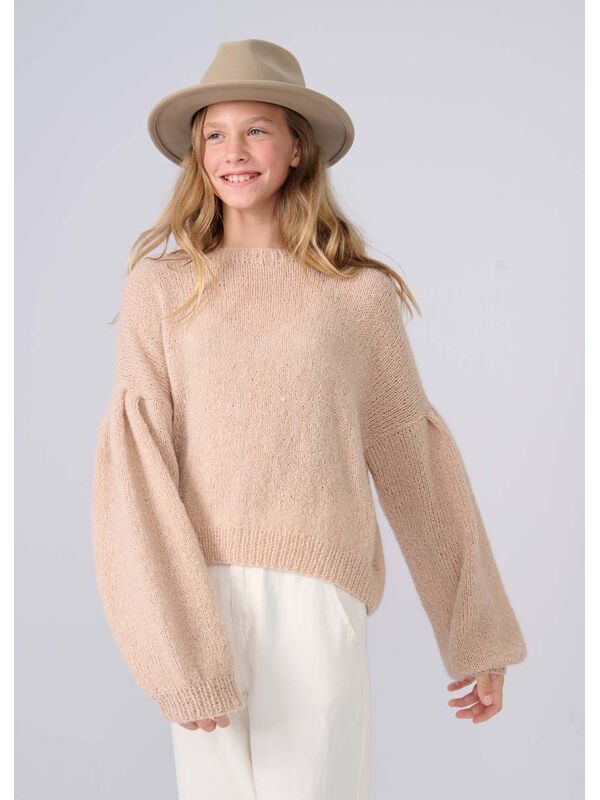 Lana Grossa PULLOVER Soffio & Setasuri - Stickmönster (SE)