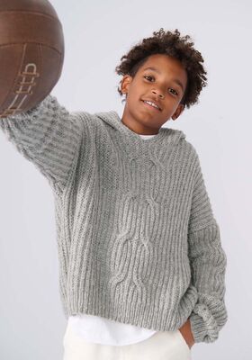PULLOVER Cool Merino - Stickmönster (NO) från Lana Grossa
