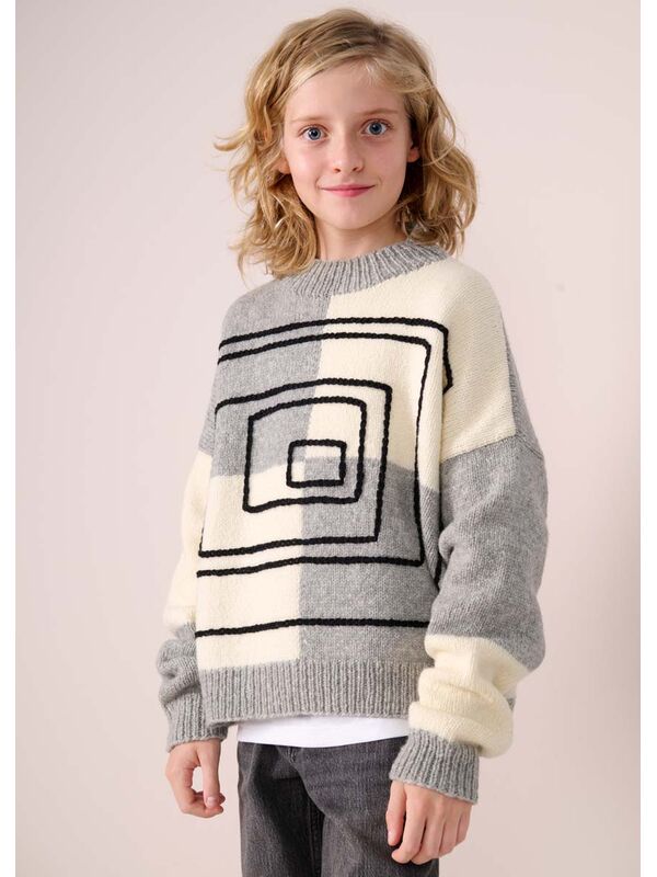 Lana Grossa PULLOVER Cool Merino - Stickmönster (SE)