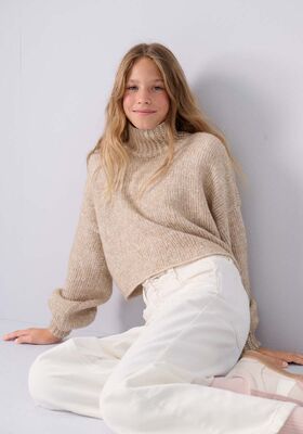 KORT PULLOVER Twinny - Stickmönster (SE) från Lana Grossa