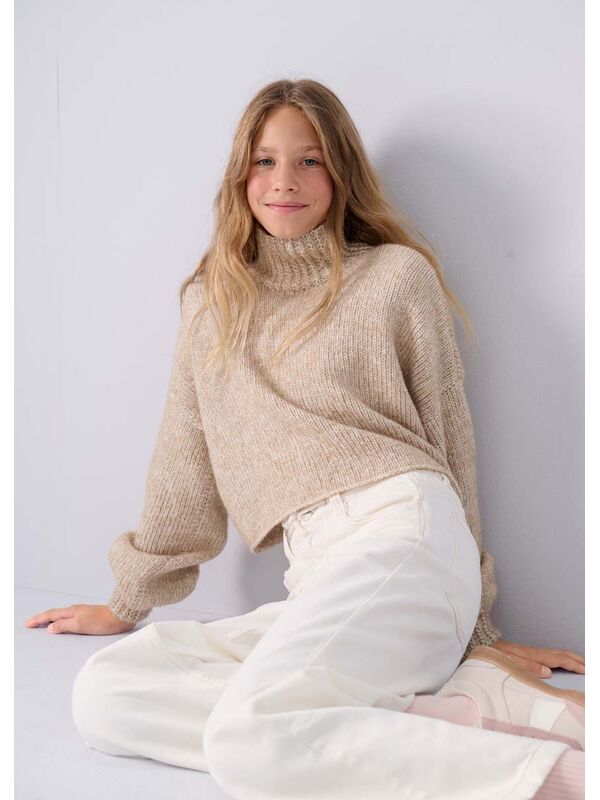 Lana Grossa KORT PULLOVER Twinny - Stickmönster (SE)