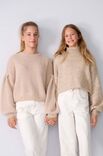 Lana Grossa KORT PULLOVER Twinny - Stickmönster (SE)