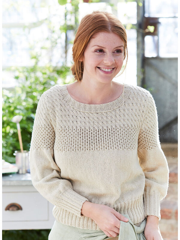 Lana Grossa MÖNSTERMIX-PULLOVER Landlust Sommerseide - Stickmönster (SE)