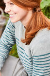 Lana Grossa RAGLANPULLOVER Landlust Sommerseide - Stickmönster (SE)