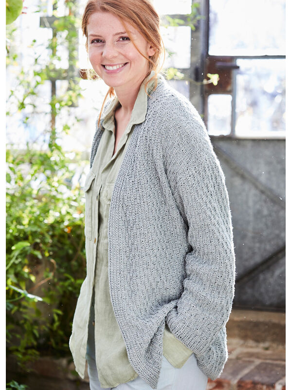 Lana Grossa CARDIGAN Landlust Sommerseide - Stickmönster (SE)