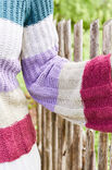Lana Grossa PULLOVER MED RÄNDER Landlust Sommerseide - Stickmönster (SE)