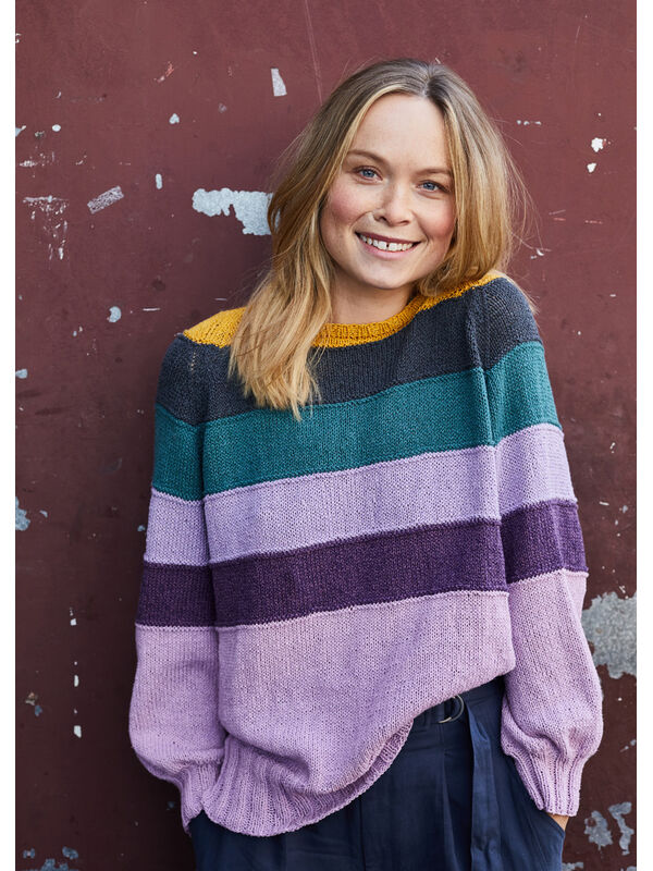 Lana Grossa PULLOVER Landlust Sommerseide - Stickmönster (SE)