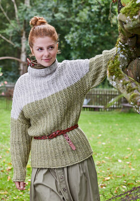 PULLOVER Landlust Winterwolle  - Stickmönster (SE) från Lana Grossa