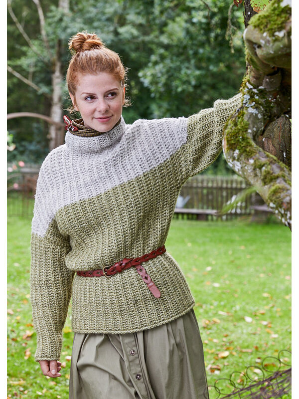 Lana Grossa PULLOVER Landlust Winterwolle - Stickmönster (SE)