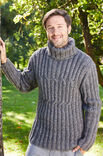 Lana Grossa PULLOVER Landlust Winterwolle - Stickmönster (SE)
