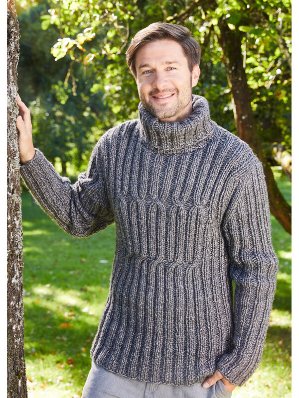 Lana Grossa PULLOVER Landlust Winterwolle - Stickmönster (SE)