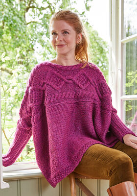 PULLOVER Landlust Winterwolle - Stickmönster (SE) från Lana Grossa