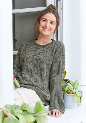 PULLOVER Landlust Sommerseide - Stickmönster (SE) från Lana Grossa