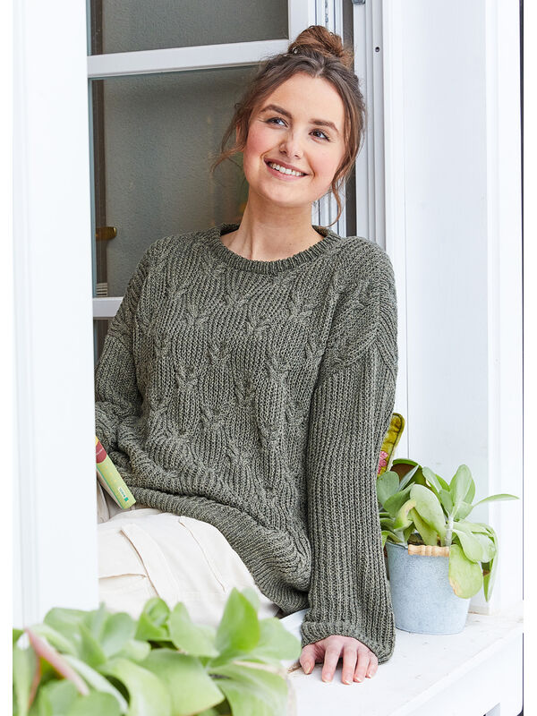 Lana Grossa PULLOVER Landlust Sommerseide - Stickmönster (SE)