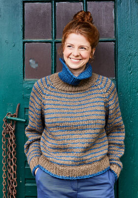 PULLOVER Landlust Winterwolle - Stickmönster (SE) från Lana Grossa