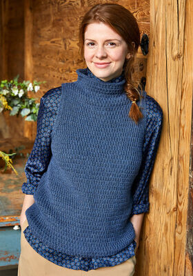 SLIPOVER Landlust Alpaka Merino 160 - Stickmönster (SE) från Lana Grossa